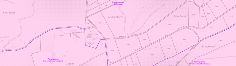 Planungszonen kommunal